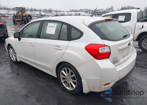 2012 Subaru Impreza 2.0I Premium из США, поврежденный, VIN JF1GPAC63CH241465